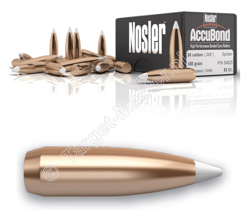 Nosler ACCUBOND Kogels .30 kaliber 150 grain verpakking 50
